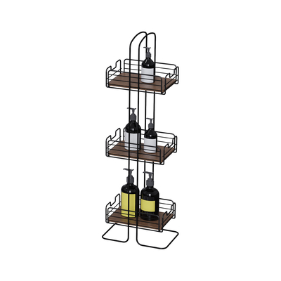 acheter Organiseur de salle de bain debout Multifonctionnel Rack de fil de fer en acier inoxydable fabrication en ligne