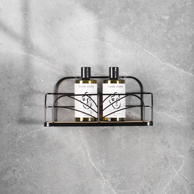 acheter Salle de bains suspendue montée sur le mur Douche Caddy Organisateur de niveau unique Style moderne fabrication en ligne