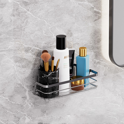 acheter Organiseur de salle de bain en fer métallique facile à installer et sans forage fabrication en ligne