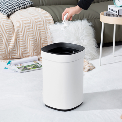 acheter SS Rectangle ouvre le bac à ordures, ouvre le couvercle poubelle en acier inoxydable fabrication en ligne