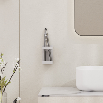 acheter Maison Magnétique Attraction Mur Monté étagère de salle de bain pour les cheveux bouclés fabrication en ligne