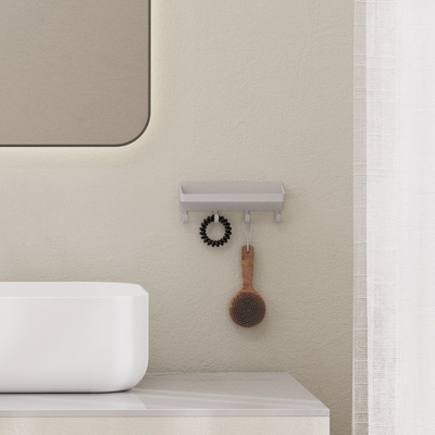 acheter Réservoir de salle de bains monté sur le mur Crochet pour ménage multifonctionnelle douche d'attraction magnétique fabrication en ligne