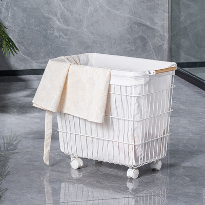 acheter Un panier à linge en métal carré, un panier à linge en métal en rouleau. fabrication en ligne