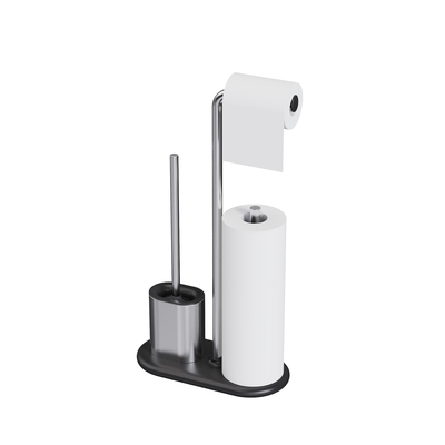 acheter Porte-papier de salle de bain compact durable TPR brosse à linge de toilette Porte-papier de salle de bain fabrication en ligne