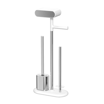 acheter Porteur de papier de salle de bain compact en acier inoxydable Porteur de pinceau de toilette TPR fabrication en ligne
