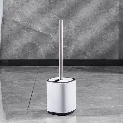 acheter Une brosse et un support de nettoyage de toilettes en acier à la mode avec un design contemporain fabrication en ligne