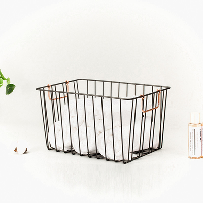 acheter salle de bain organisateur de panier multifonctionnel organisateur de tiroir ménager panier métallique avec poignée pour divers articles fabrication en ligne