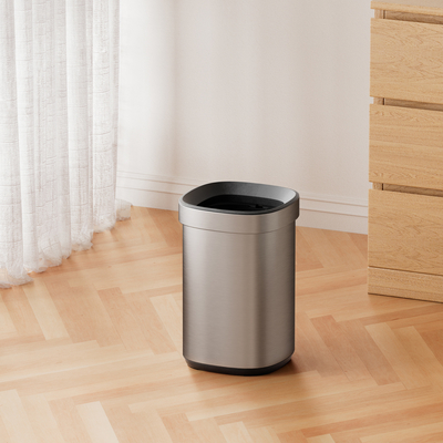 acheter En acier inoxydable 20L poubelle de déchets ménagers Durable et élégant pour l' organisation de la maison fabrication en ligne