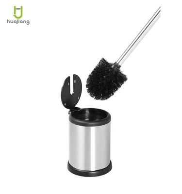acheter Brosse de toilette en acier inoxydable économique avec support ouvert automatique facile et filament de brosse antibactérien en PP fabrication en ligne