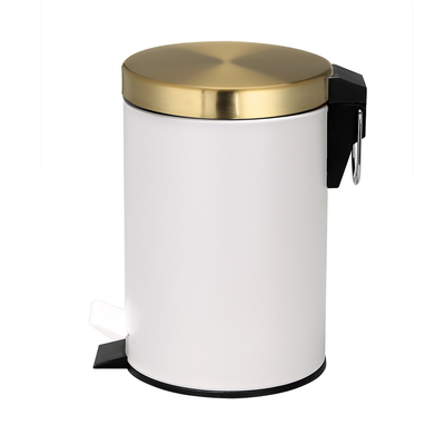 acheter Couverture en roulement type poubelle ronde SS avec capacité 3L/5L/8L/12L/20L/30L et structure de pédale de pied fabrication en ligne