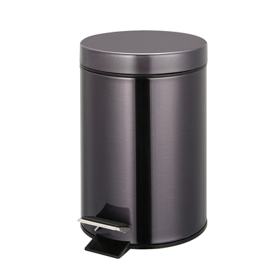 acheter Couvercle de roulement durable Boîte à ordures en acier inoxydable avec pédale de pied et conception durable 3L/5L/8L/12L/20L/30L fabrication en ligne