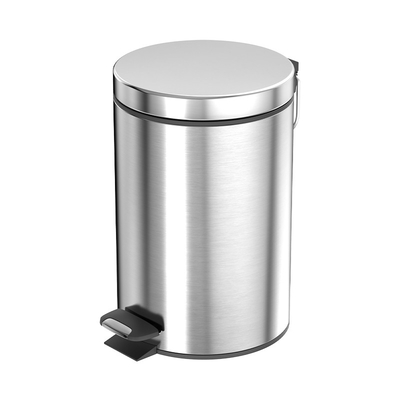 acheter Cuisine Poubelles ménagères Durable 3L/5L/12L/20L/30L Dustbin en acier inoxydable debout avec fermeture douce et pédale de pied fabrication en ligne
