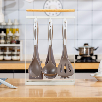 acheter Organiseur de cuisine en métal suspendu organisateur de stockage multifonction organisateur de cuisine organisateur d'ustensiles de rangement fabrication en ligne