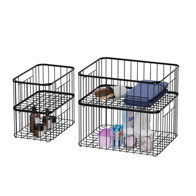acheter Réservoir ménager paniers organisateur conteneurs pour la maison armoire garde-manger placard cuisine réfrigérateur fruits maquillage panier métallique fabrication en ligne