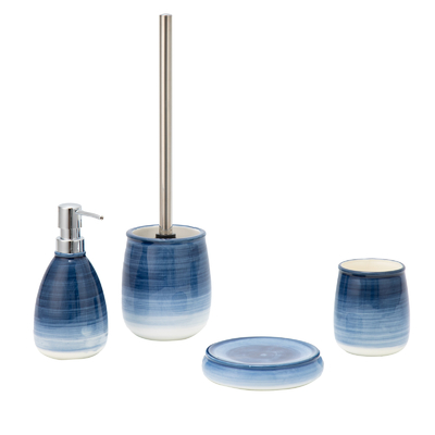 acheter Accessoires de salle de bain en céramique Ensemble Dispenser de savon en mousse Brosse à dents Porteur de savon fabrication en ligne