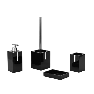 acheter Accessoires de salle de bains Ensemble Dispenser de mousse de polyrésine brosse à dents Porteur de savon fabrication en ligne