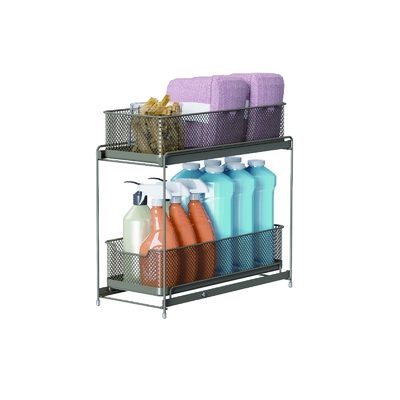 acheter Sous le lavabo organisateur panier coulissant panier de rangement de salle de bains moderne combinaison de style et de fonction fabrication en ligne