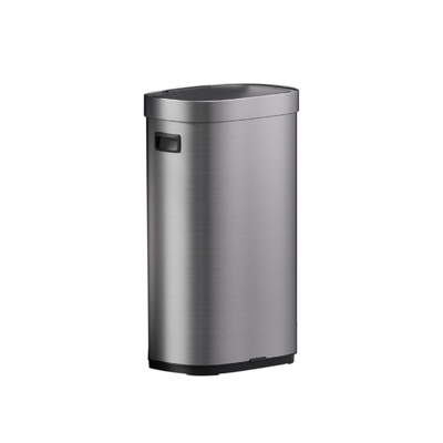acheter Réservoir à ordures sans contact pour poubelle automatique 80L en acier inoxydable Sensor intelligent Réservoir à ordures Salon fabrication en ligne