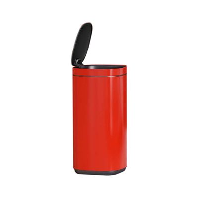 acheter 30L/40L/50L Capacité de revêtement en poudre poubelle de bureau avec bouton tactile bouton durable fabrication en ligne