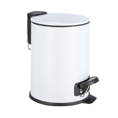 acheter Structure de la pédale des pieds 3L/5L/12L/20L/30L BSCI Poubelle à pédale de ménage ronde en acier inoxydable Poubelle à couvercle mince fabrication en ligne