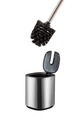 acheter Une brosse et un support de nettoyage de toilettes en acier à la mode avec un design contemporain fabrication en ligne