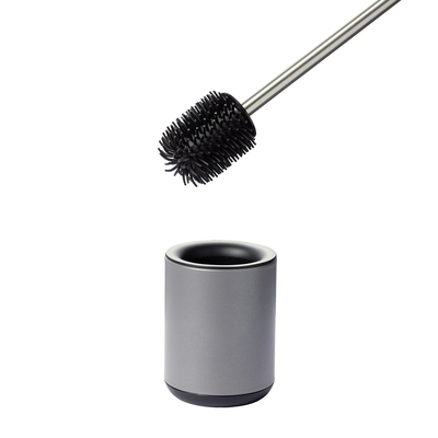 acheter Brosse de toilette en acier inoxydable de design moderne avec finition matte et silicone anti-empreintes digitales fabrication en ligne