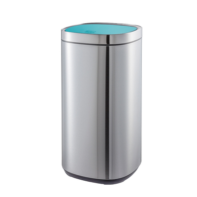 Bureau du ménage Press Standing Top poubelle avec capacité 30L/40L/50L et structure en fer