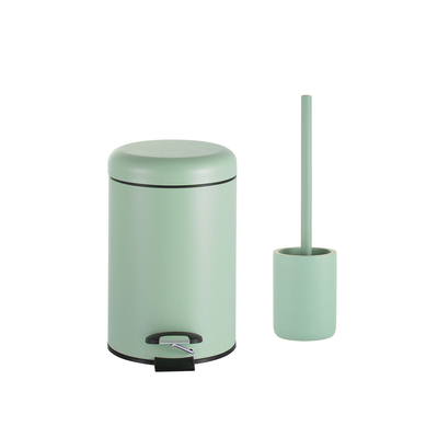 Cuisine Maison Couvercle de bol poubelle avec capacité de fermeture douce 3L/5L/12L/20L/30L Structure de pédale de pied en acier inoxydable