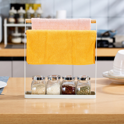 Organiseur de cuisine Mopp de cuisine Drainage suspendu évier debout Rack multifonction organisateur de cuisine Porteur d'éponge