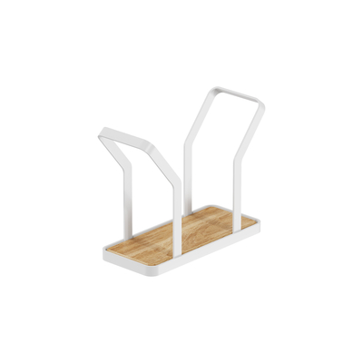 Porte-serviette pour table Bambou Dispensateur de serviettes en fer pour cuisine Décoration de salle à manger Porte-serviette