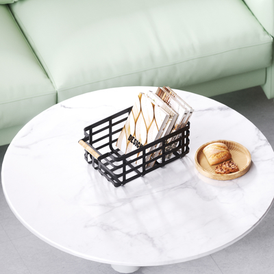 Organiseur de paniers de rangement pour la maison Armoire garde-manger placard cuisine réfrigérateur Maquillage de fruits panier métallique