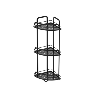 Réservoir d'angle en métal de salle de bain multifonctionnel Réservoir de fil de fer en acier inoxydable