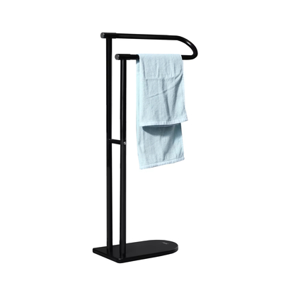 Maillot de bain ménager en métal pliable Compact Porte-serviettes à main indépendante