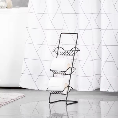 Distributeur de papier de salle de bain, rouleau de papier toilette, étagère de rangement, porte-papier
