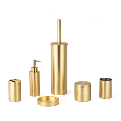 METALS MATÉRIAL Dispenser à mousse de savon Porte-brosses à dents Accessoires de salle de bain