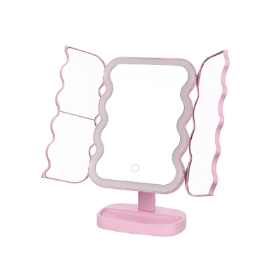 Coupe de maquillage debout Miroir avec plateau de vanité