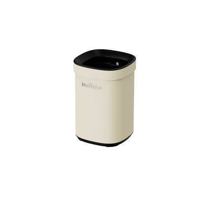 Série de trous de ver ménagers en acier inoxydable rectangulaire poubelle ouverte sans couvercle poubelle poubelle