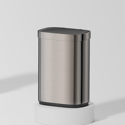 Poubelle automatique en acier inoxydable 65L sans contact avec capteur intelligent poubelle automatique pour cuisine salon