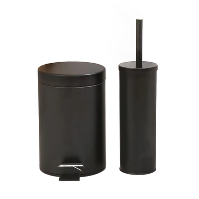 Couverture de roulement Type 3L/5L/8L/12L/20L/30L SS Ronde poubelle poubelle à pieds pédale poubelle poubelle en acier inoxydable pour la maison