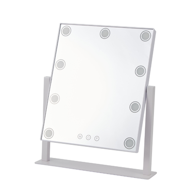 Rectangle réglable à LED intelligent lampe de comptoir miroir de maquillage